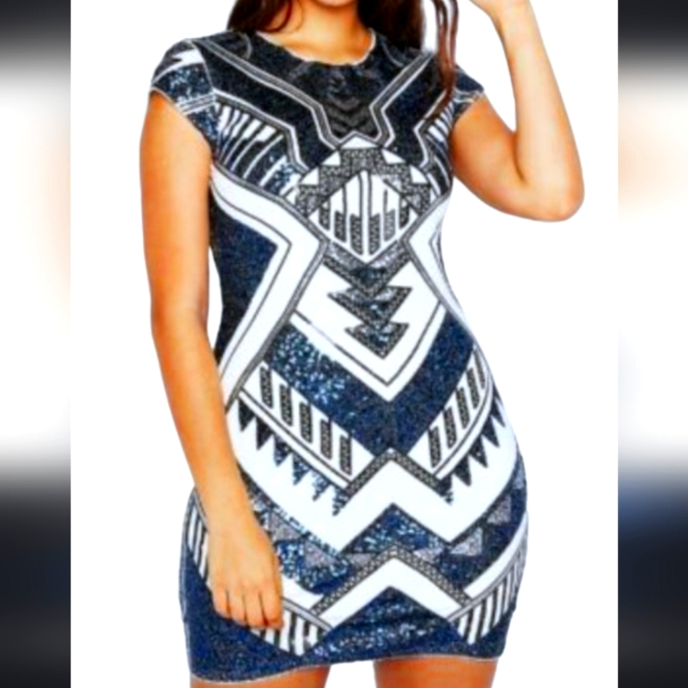 Sequin express dress